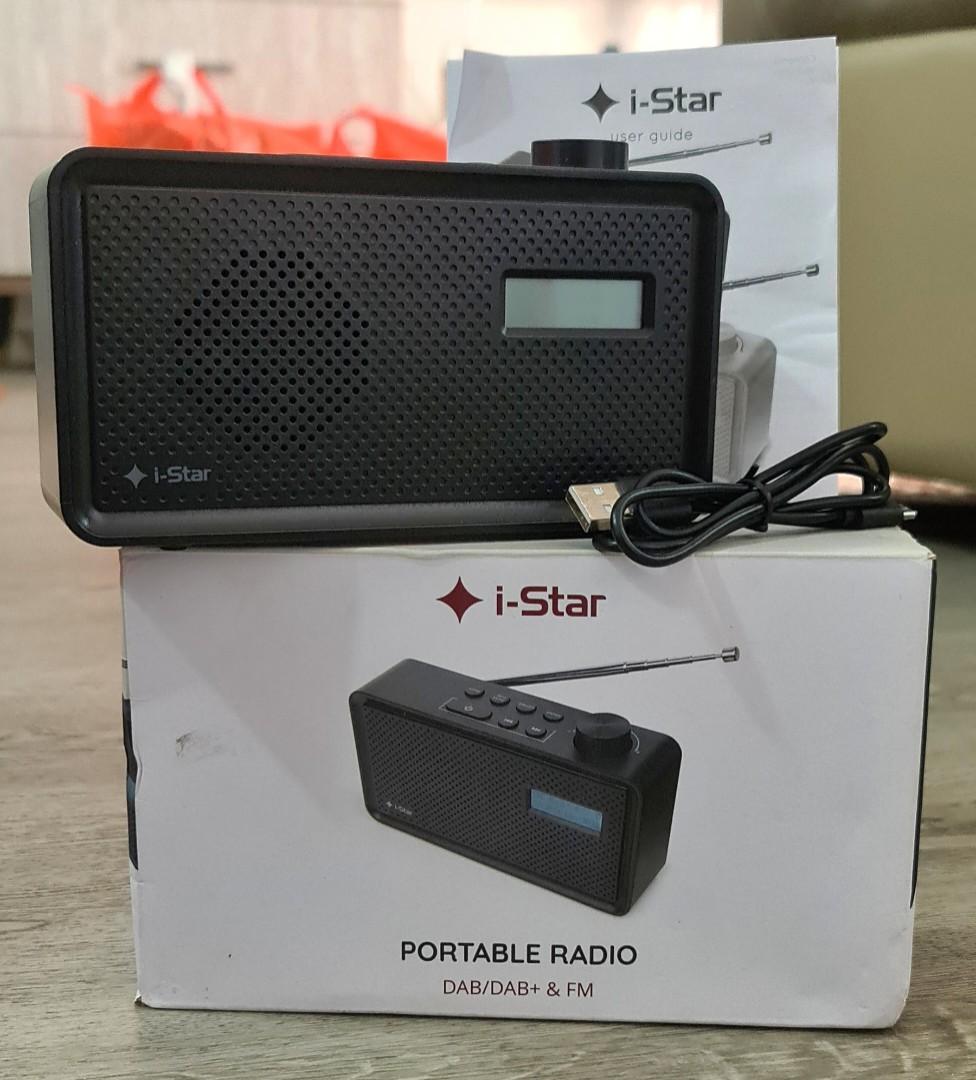 iStar Portable Radio DAB/DAB+ & FM, Audio, Other Audio Equipment on Carousell