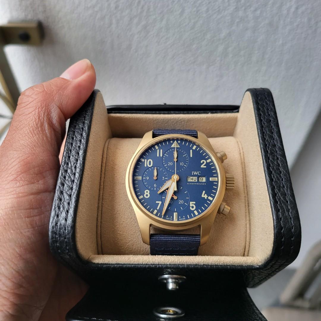 Gold discount pilot watch