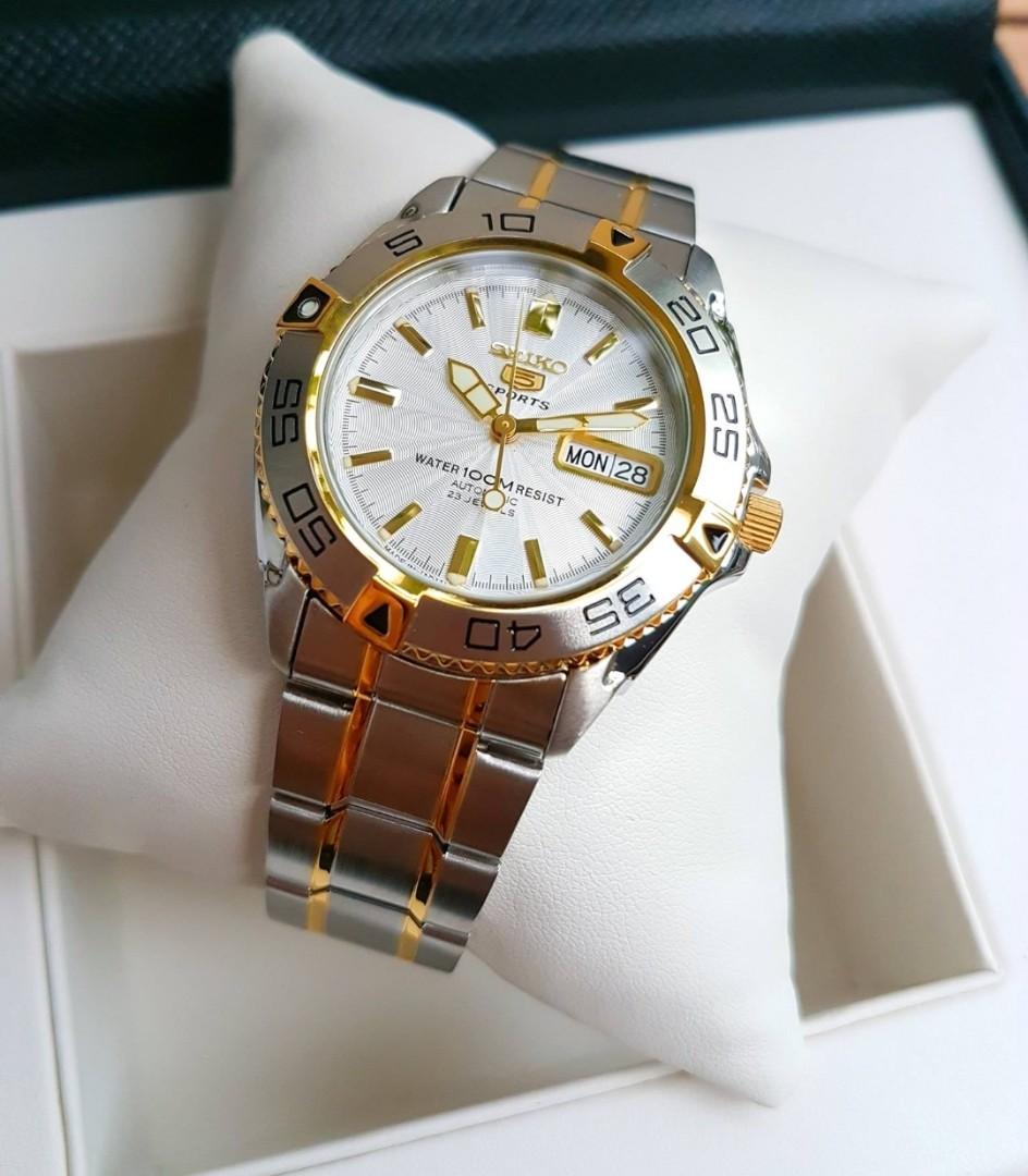 *JAPAN MADE* Limited Edition Seiko 5 SNZB24J1 Men's Automatic Stainless  Steel Watch (Lowest Price on Carousell) snzb24 snzb24j snzb24j1 Birthday  gift 