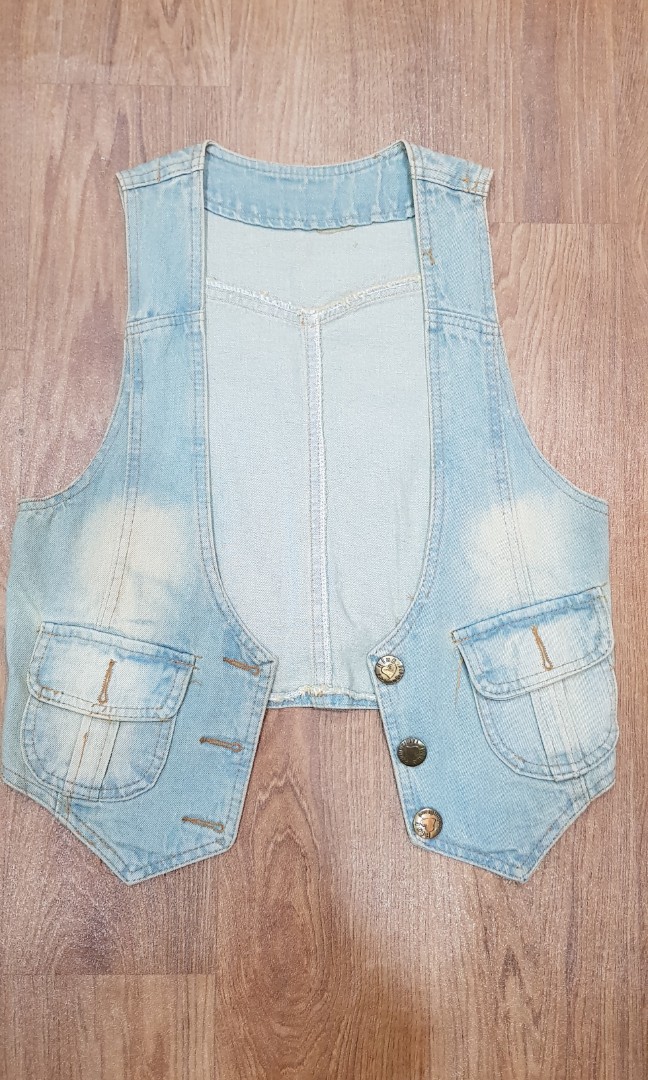 Jeans Vest, Fesyen Wanita, Pakaian 