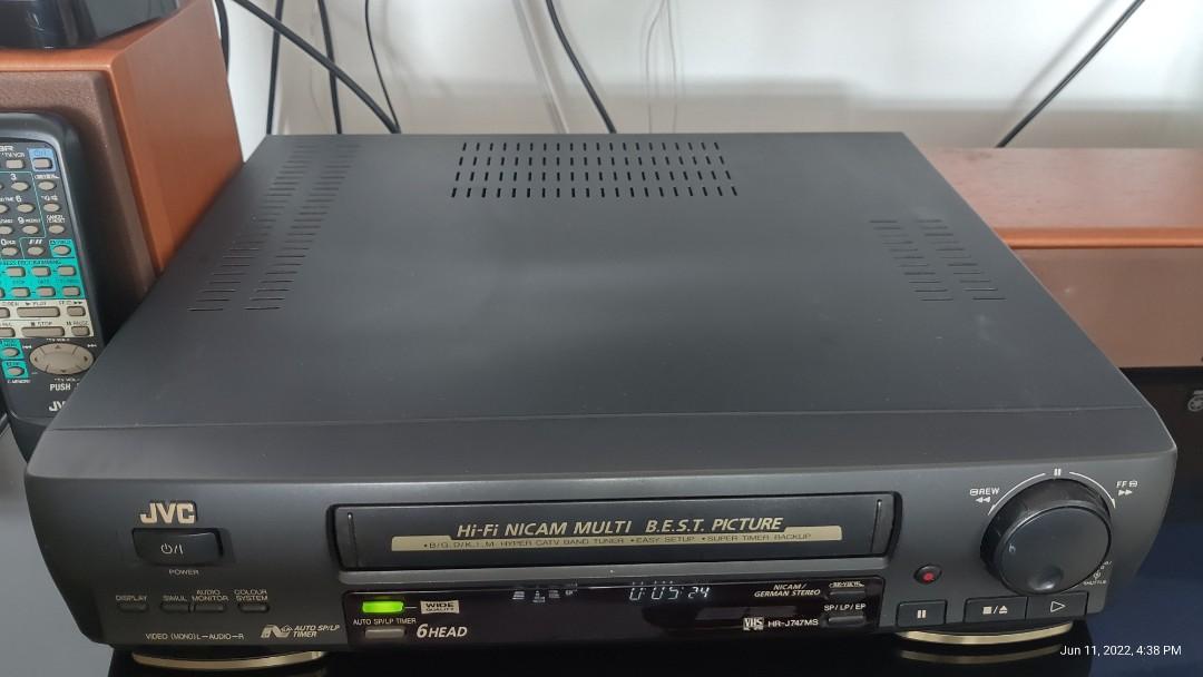 JVC VHS/VCR player (HR-J747MS), TV & Home Appliances, TV ...