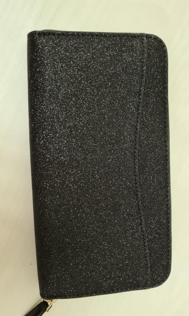 Lola glitter large online continental wallet