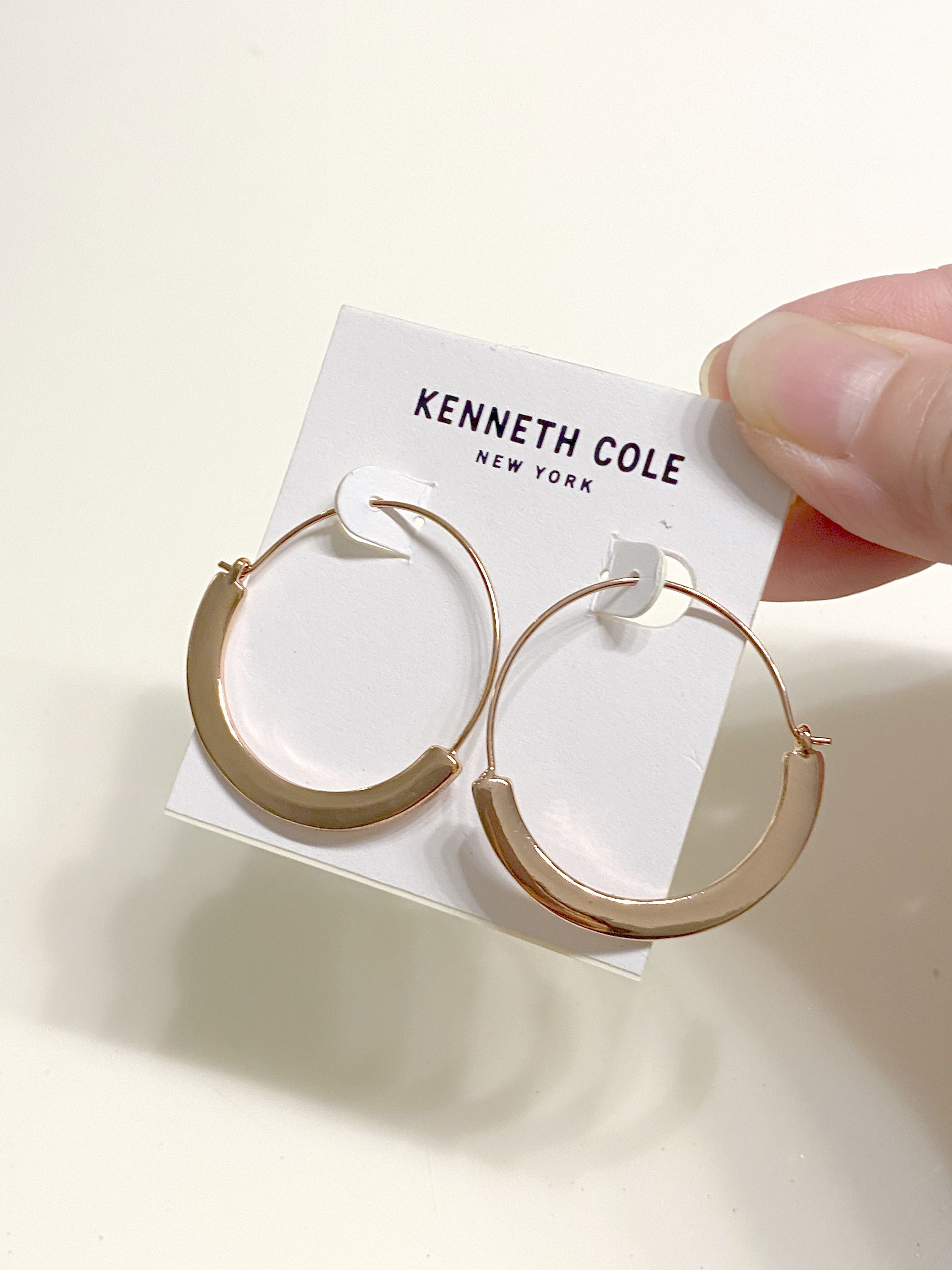 Kenneth Cole Earrings Rosegold Women s Fashion Jewelry