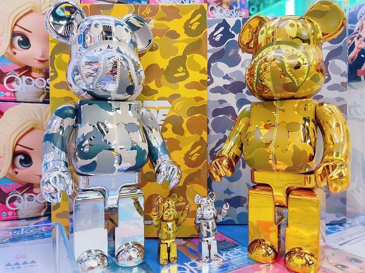 BAPE HAJIME SORAYAMA SHARK BE@RBRICK 金 BAPE HAJIME SORAYAMA SHARK BE@RBRICK 金