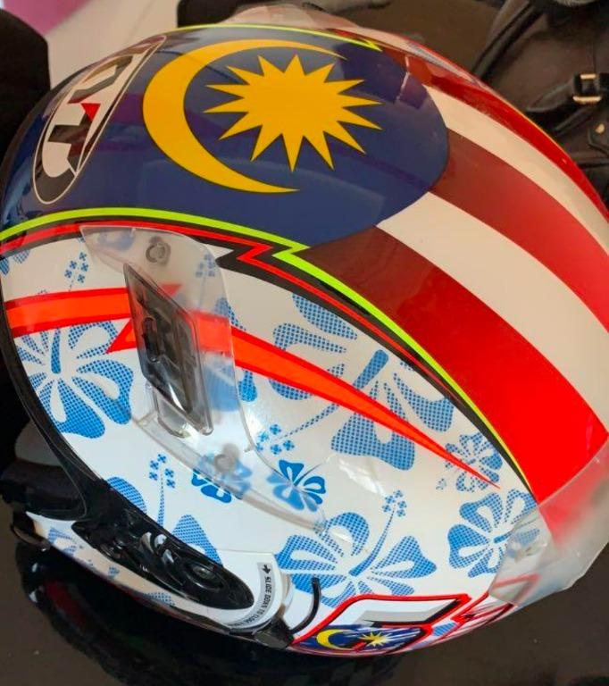 Kyt merdeka 61 helmet, Motorcycles, Motorcycle Accessories on Carousell