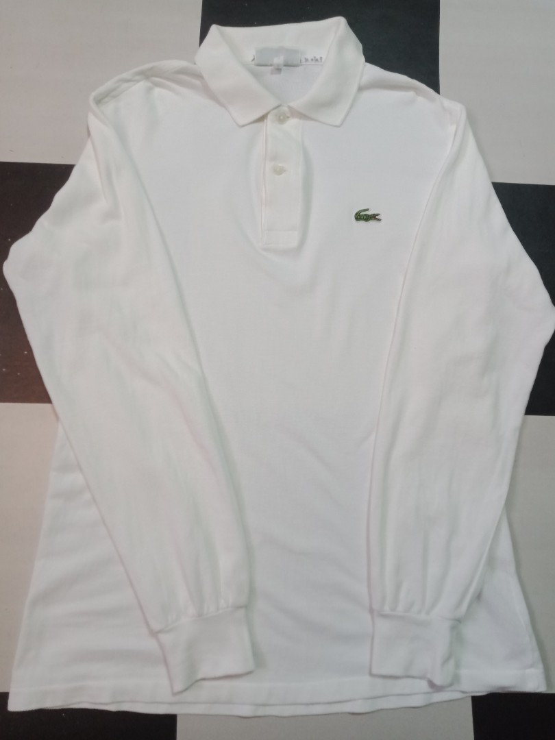 Chemise lacoste manche longue clearance