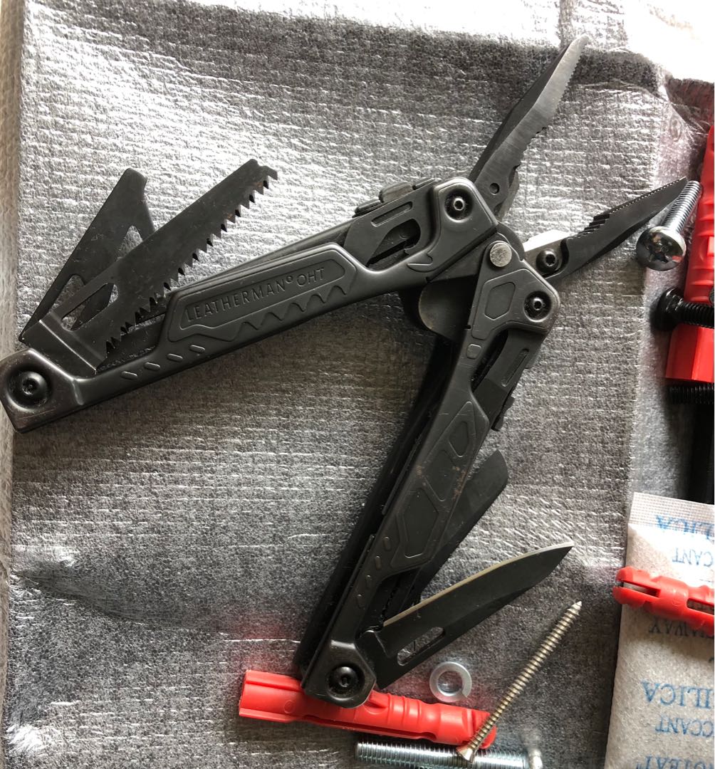 Leatherman OHT multi tool gun metal, Motorcycles, Motorcycle