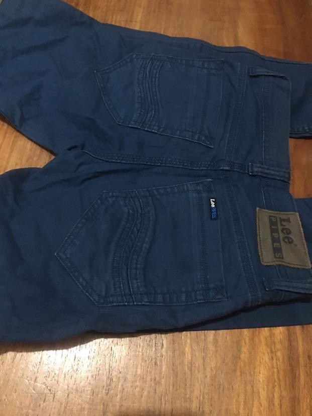 Lee pipes men's pants, Men's Fashion 
