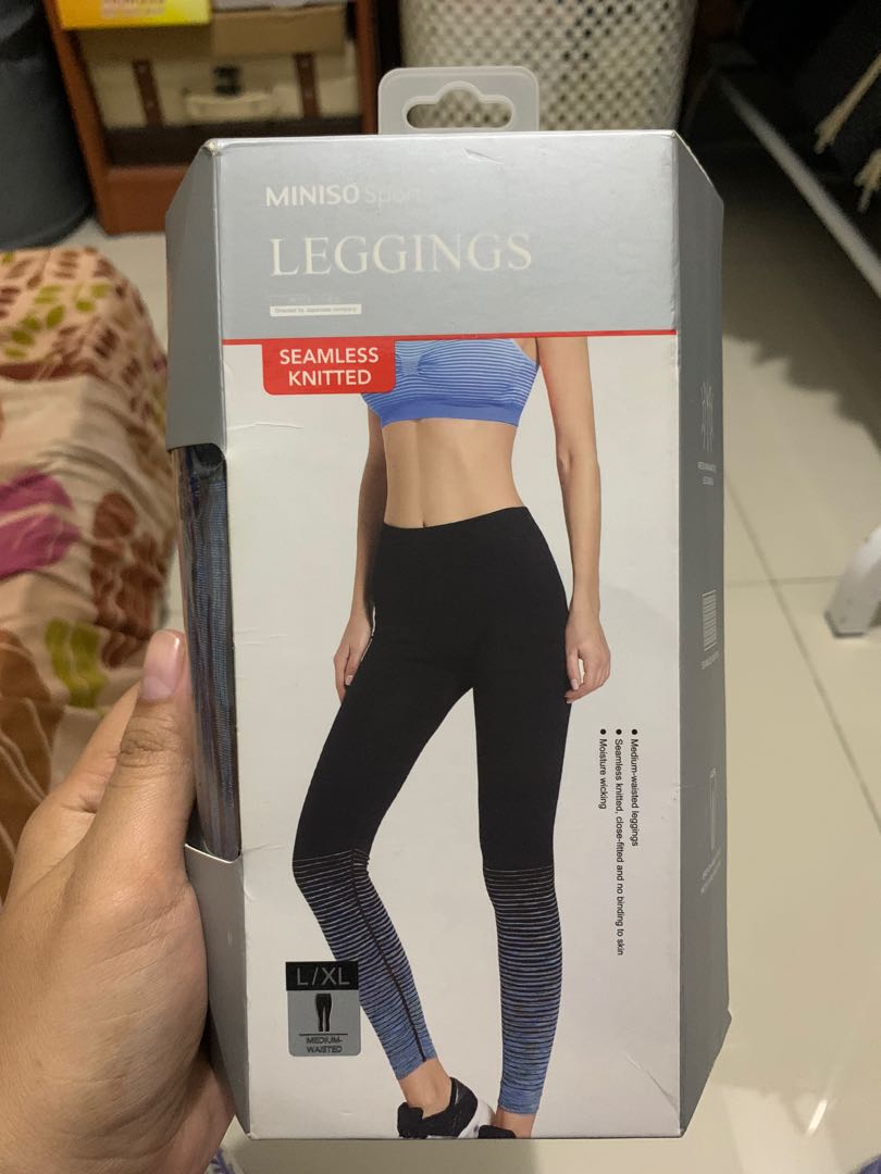Legging miniso, Olah Raga, Baju 