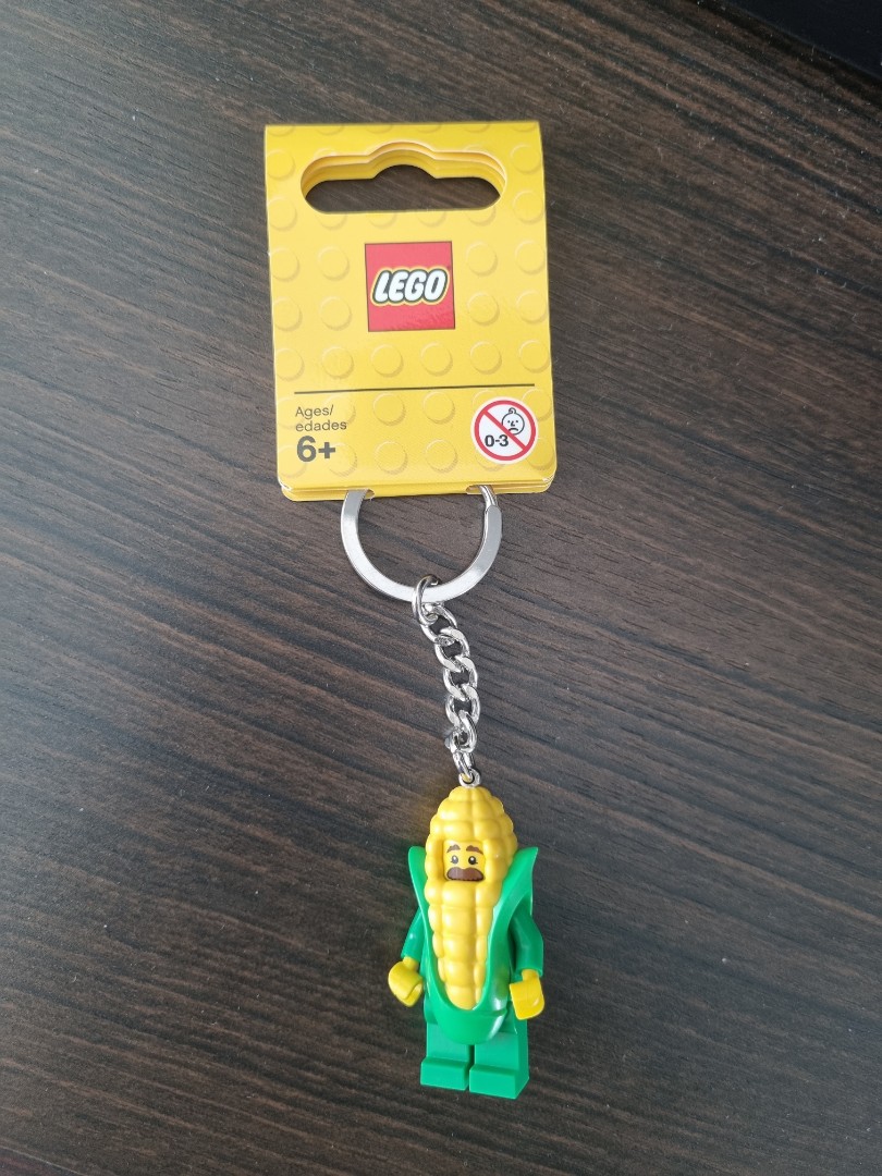 Lego Keychain Corn Cob Man 853794, Hobbies & Toys, Toys & Games on