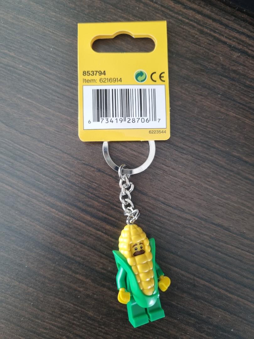 Lego corn cob online guy keychain