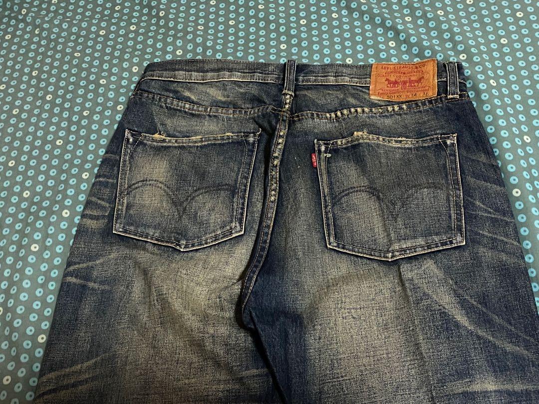 Levi’s 501XX Jeans W34 L36 Levis 靚貓鬚 牛仔褲