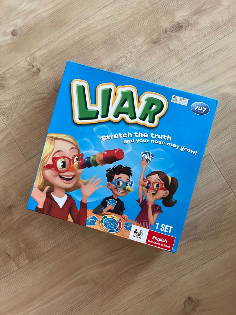 Liar Game board card game, Hobbies & Toys, Toys & Games on Carousell