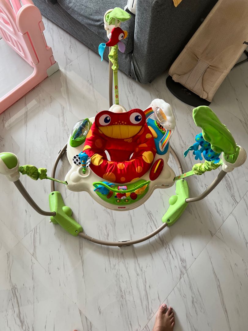 Fisher price jumperoo disassemble on sale