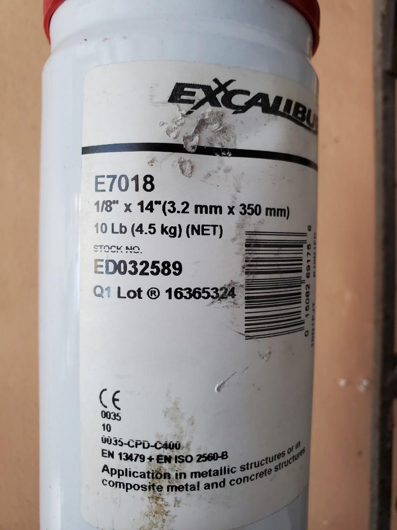 Lincoln welding rod 7018 sealed, Commercial & Industrial, Construction