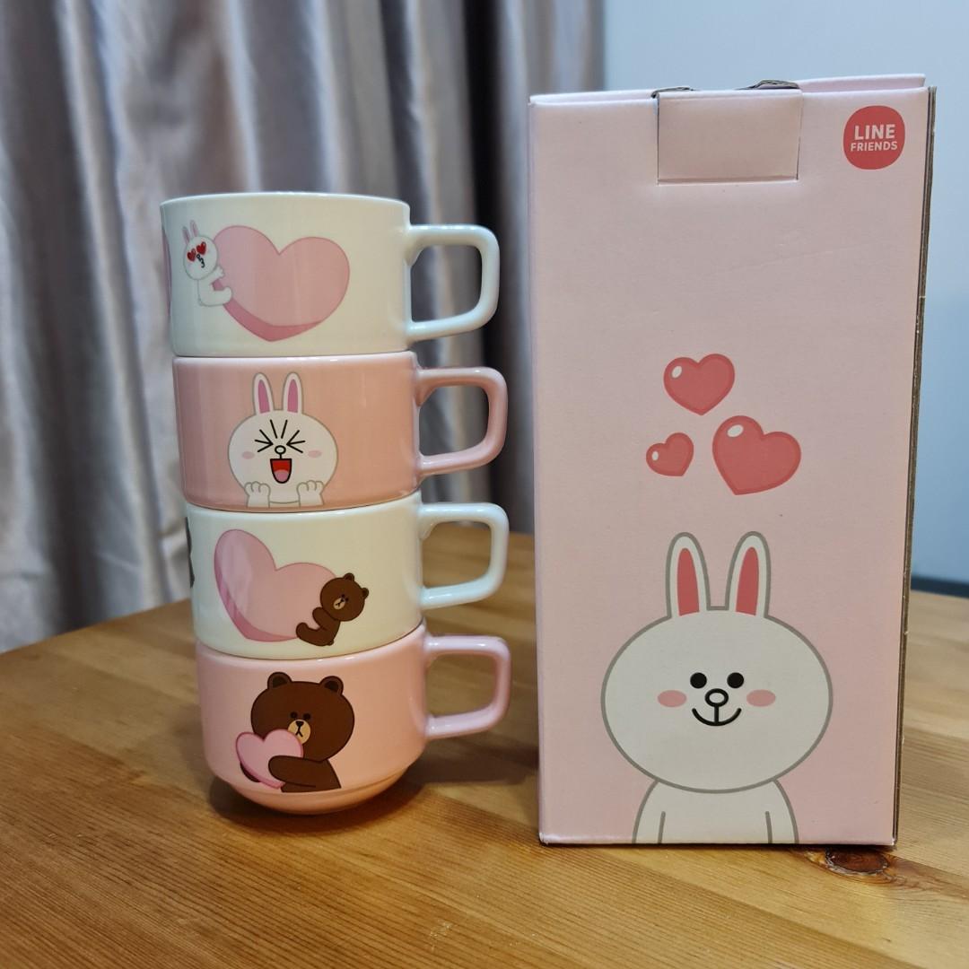 Line friends cony mug