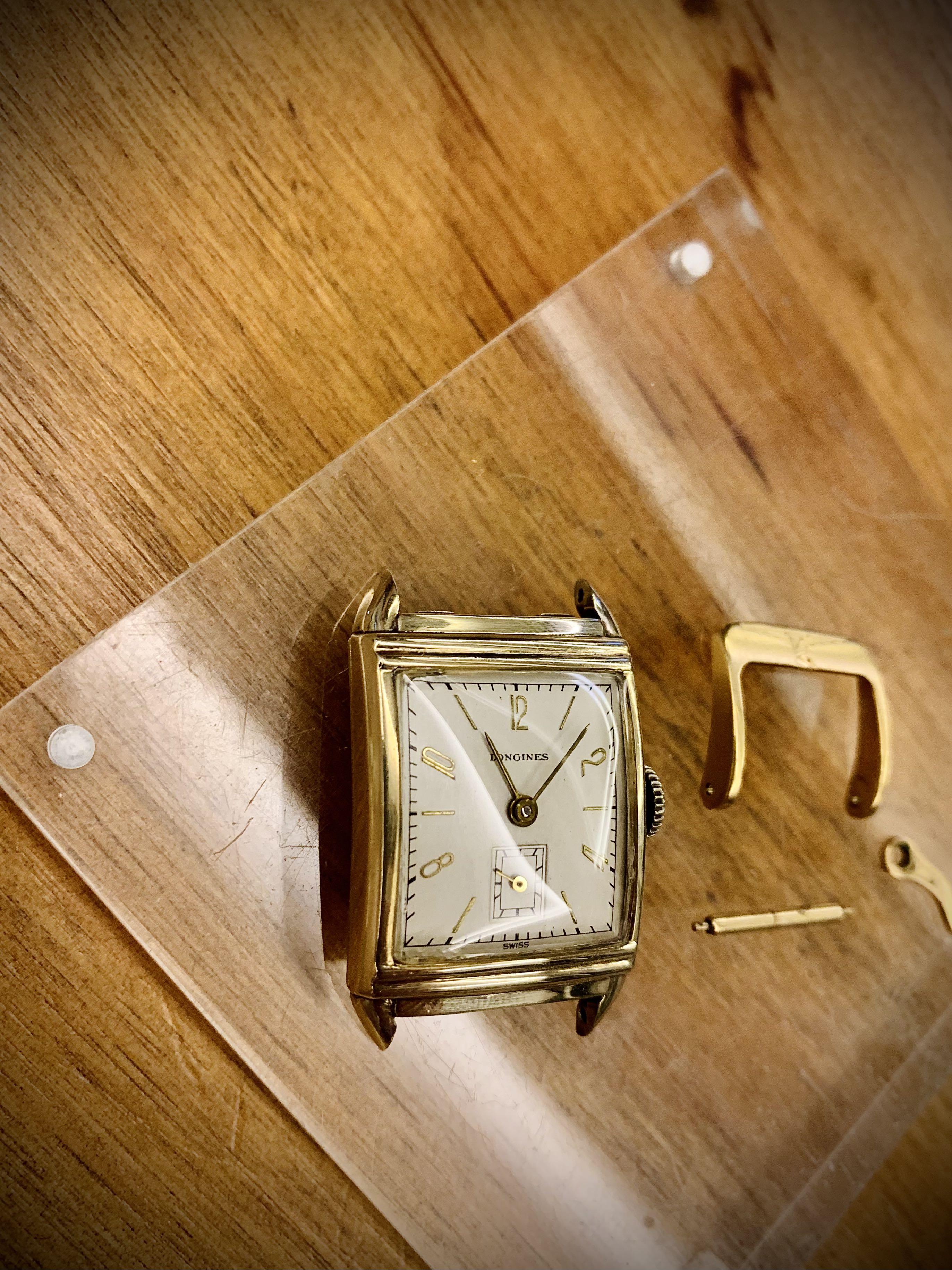 Longines ~ Art Deco Tank ~ Vintage 