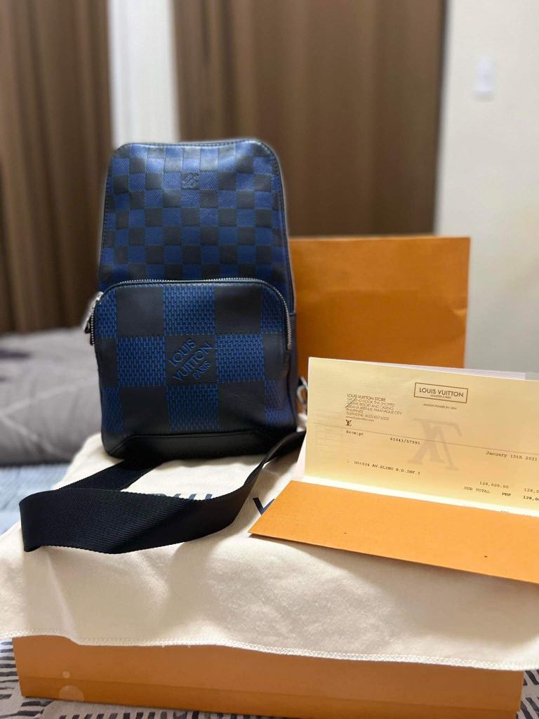 Louis Vuitton Damier Infini Leather Avenue Sling Bag Review