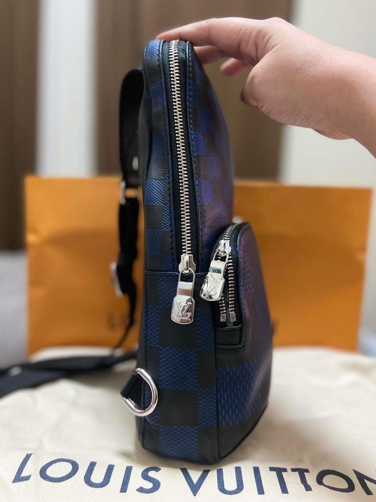 Louis Vuitton Avenue Sling Bag Damier Infini 3D Leather