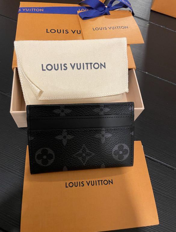 Louis Vuitton LV Monogram Slender Eclipse Mens Bifold Card Holder Wallet   Đức An Phát