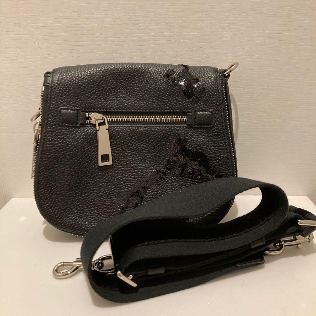 Marc Jacobs 動物珠片馬鞍包Gotham Flocked Animals Small Saddle Bag