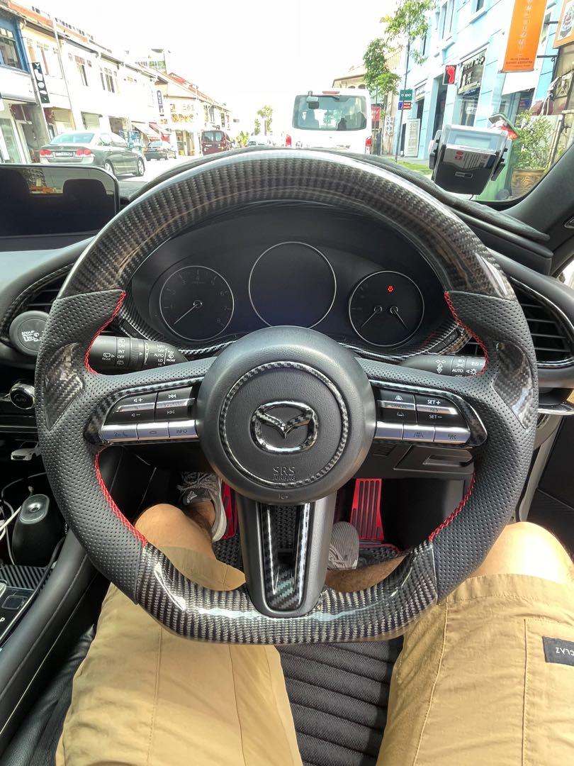 Mazdaspeed 3 carbon fiber steering wheel discount