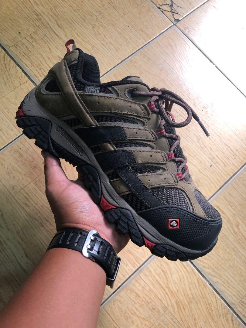 Merrell Work Moab 2 Vent Waterproof Composite Toe Boulder Unisex Shoes 25.5 cm
