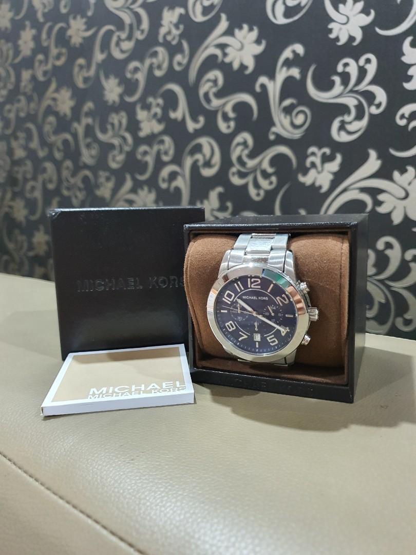 Michael Kors Men Watch Blue Dial 