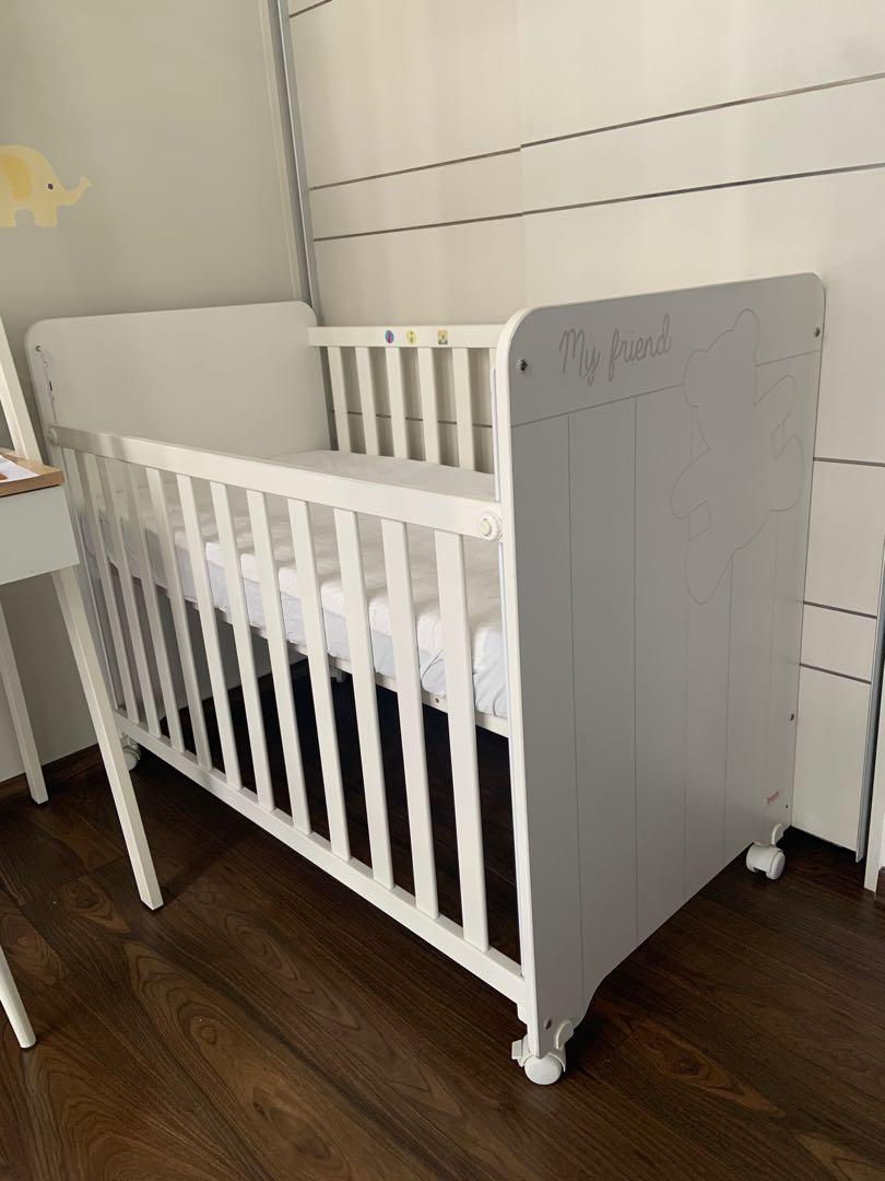 Micuna Baby Cot, Babies & Kids, Baby Nursery & Kids Furniture, Cots & Cribs on Carousell