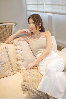 BN Mikayla Isabella V2 Sweetheart Top in Bone