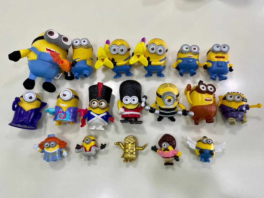 Minions toys collections , Hobbies & Toys, Toys & Games on Carousell