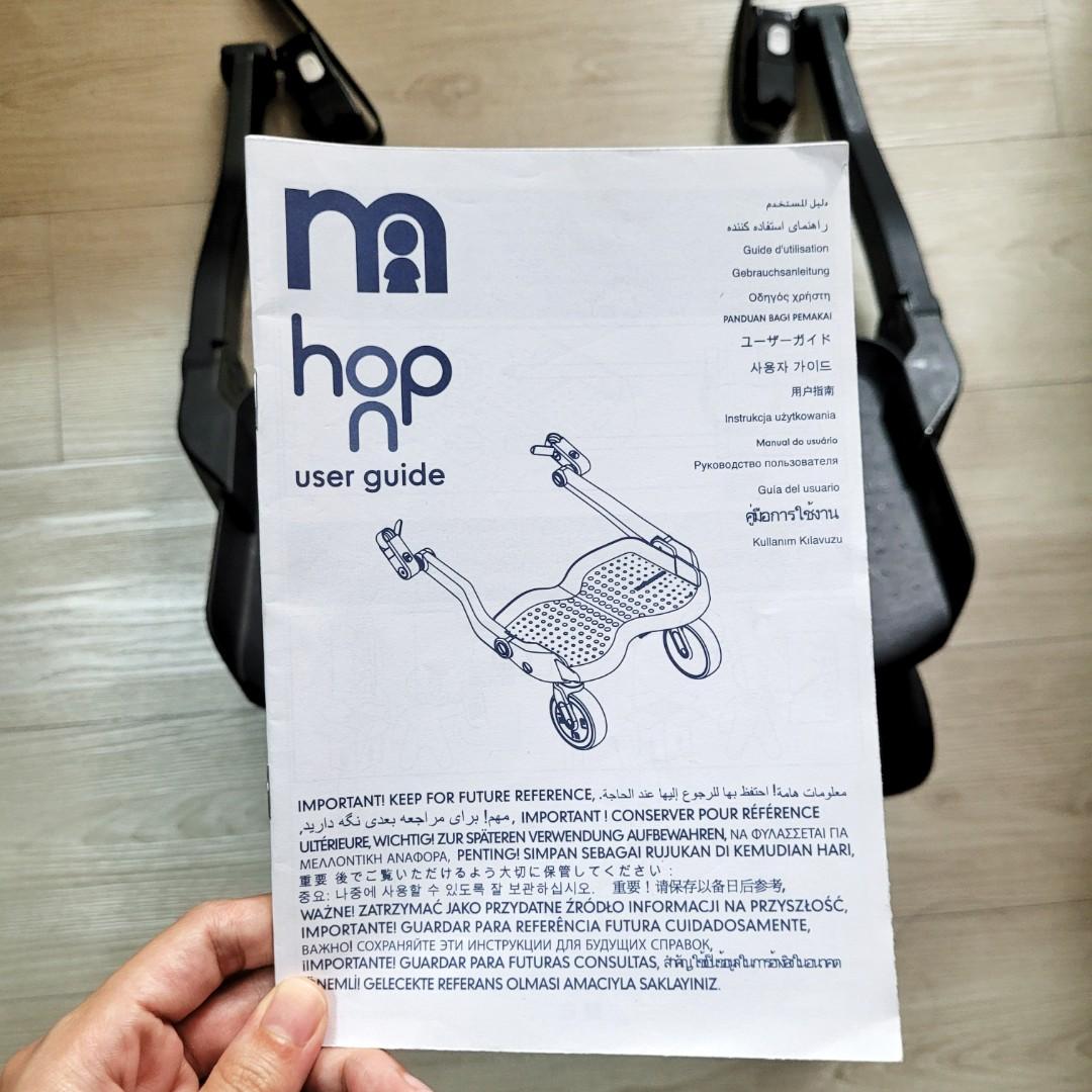 Mothercare hop on stroller platform discount instructions