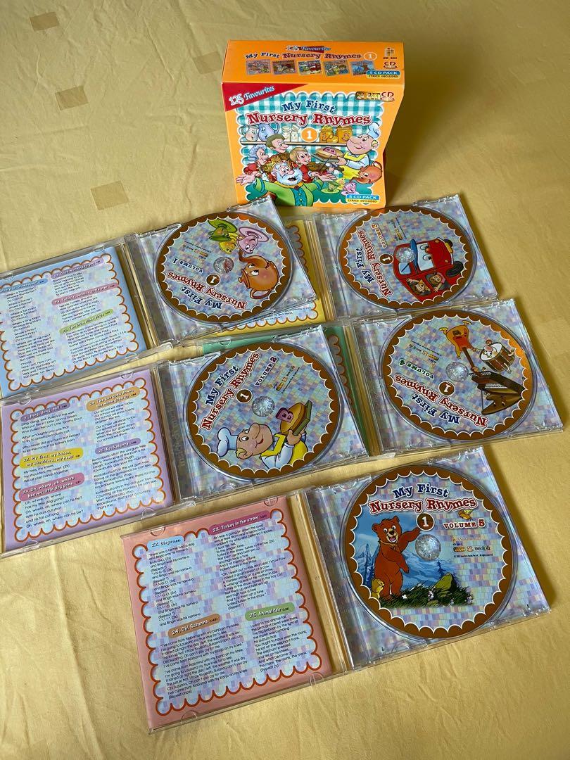 My First Nursery Rhymes 5 CD pack 1 (125 songs included), Hobbies