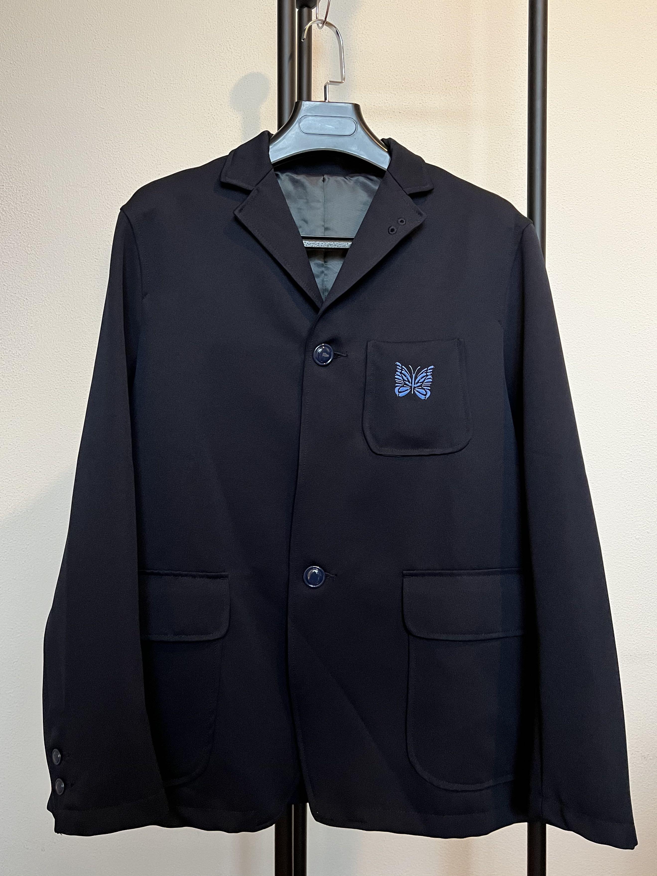 NEEDLES x BEAMS Navy Logo Jacket