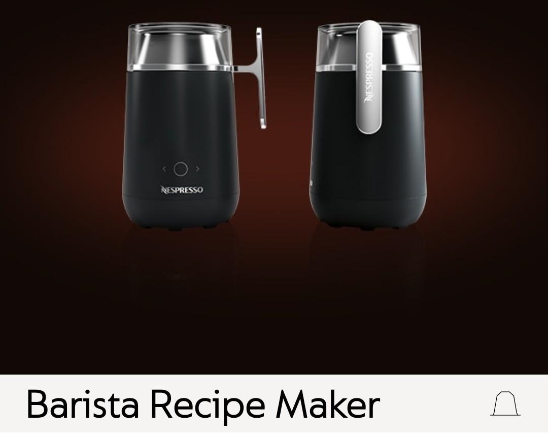 Nespresso Barista Recipe maker, Furniture & Home Living, Kitchenware ...