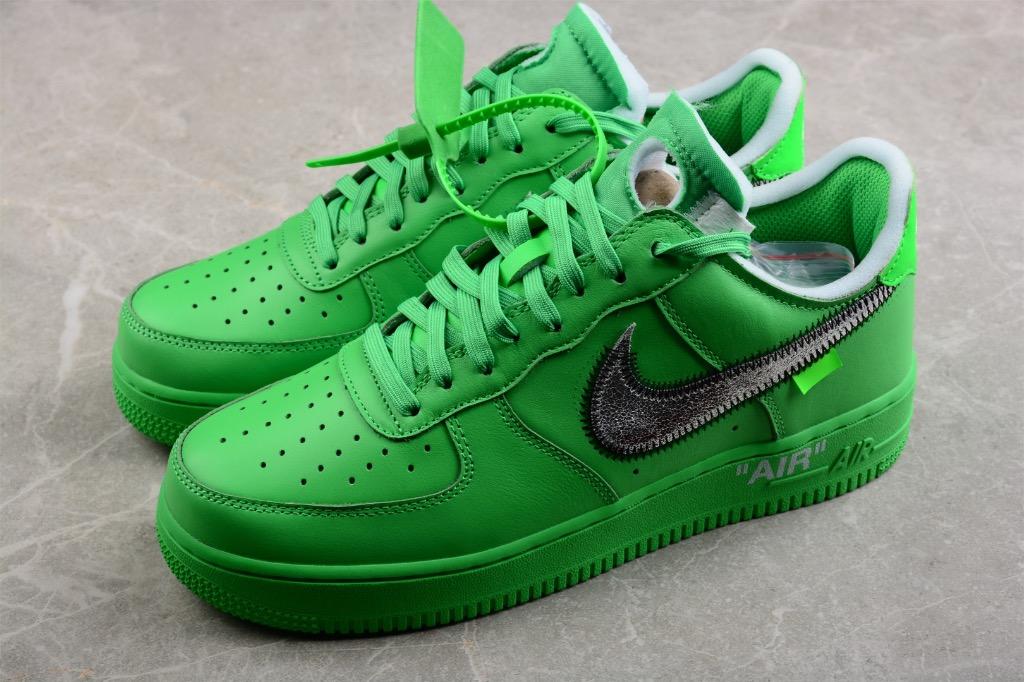 Off-White x Air Force 1 Low 'Light Green Spark' - DX1419 300