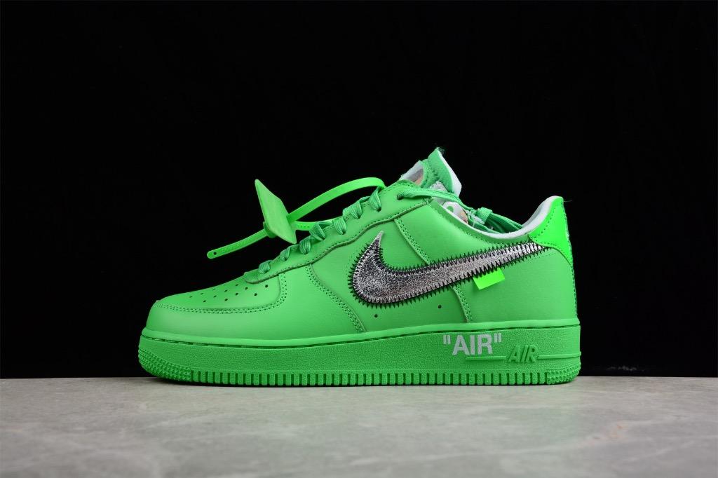 Nike Air Force 1 Low Off-White Light Green Spark (DX1419-300) 