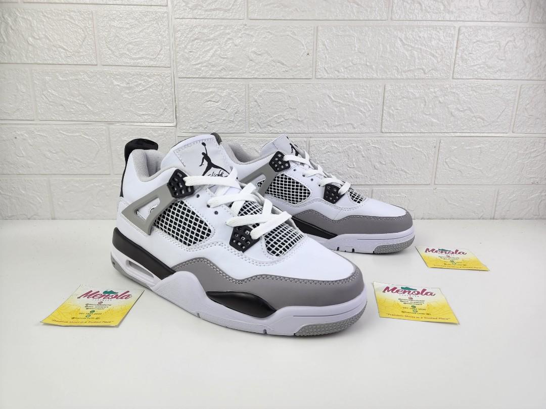 Nike Air Jordan 4 Military Black White 