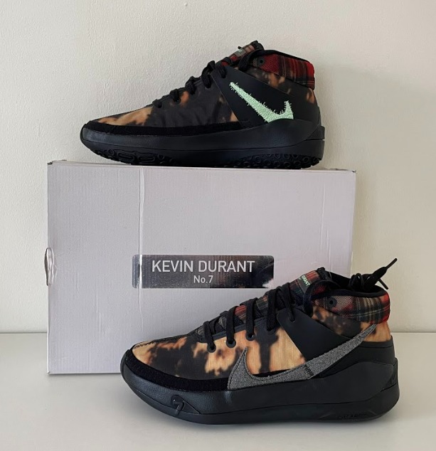 NIKE Kevin Durant KD 13 Bleach Plaid Basketball Shoes for Men