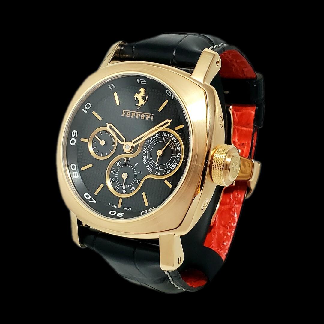 Gold ferrari watch store