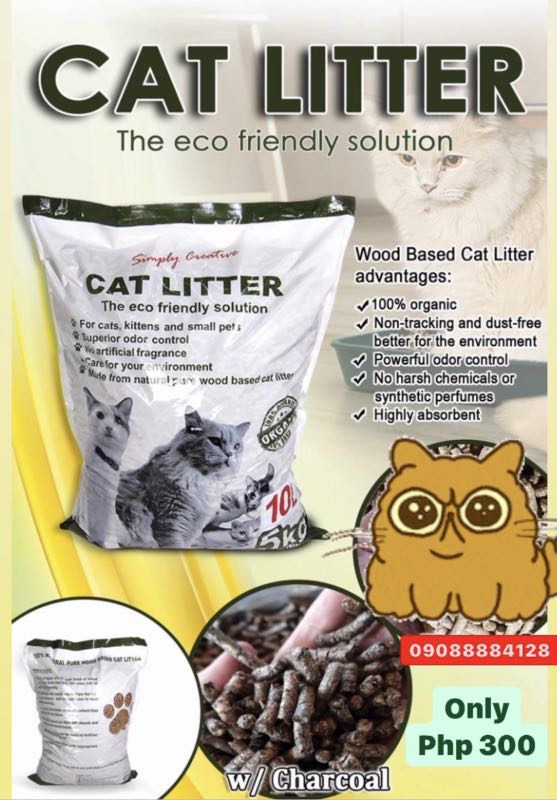 Organic Cat Litter, Pet Supplies, Health & Grooming on Carousell