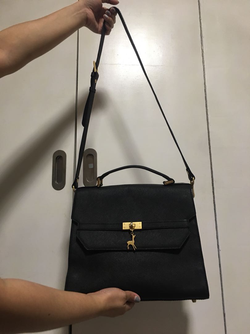 Leather handbag Martine Sitbon Grey in Leather - 29582803