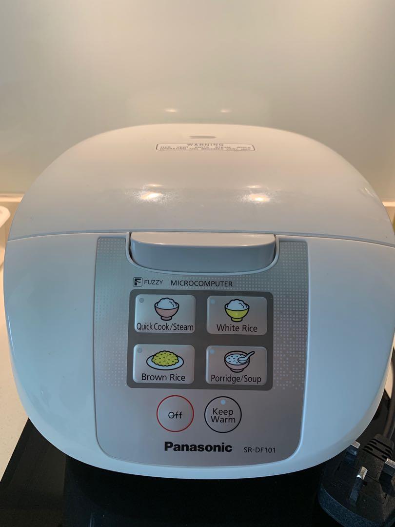 Panasonic SR DF101 Rice Cooker 1.0L, TV & Home Appliances