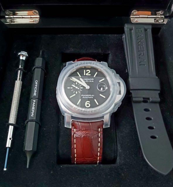 PANERAI PAM 104 (Category: Luxury Watches) located in Paranaque City. Submitted by forseti888 (Listing ID 1165879815, Image 3). Description: Selling Panerai PAM 104 Complete original box, manual, tools, two extra straps, tags, stickers. Php 330,000 ONLY.