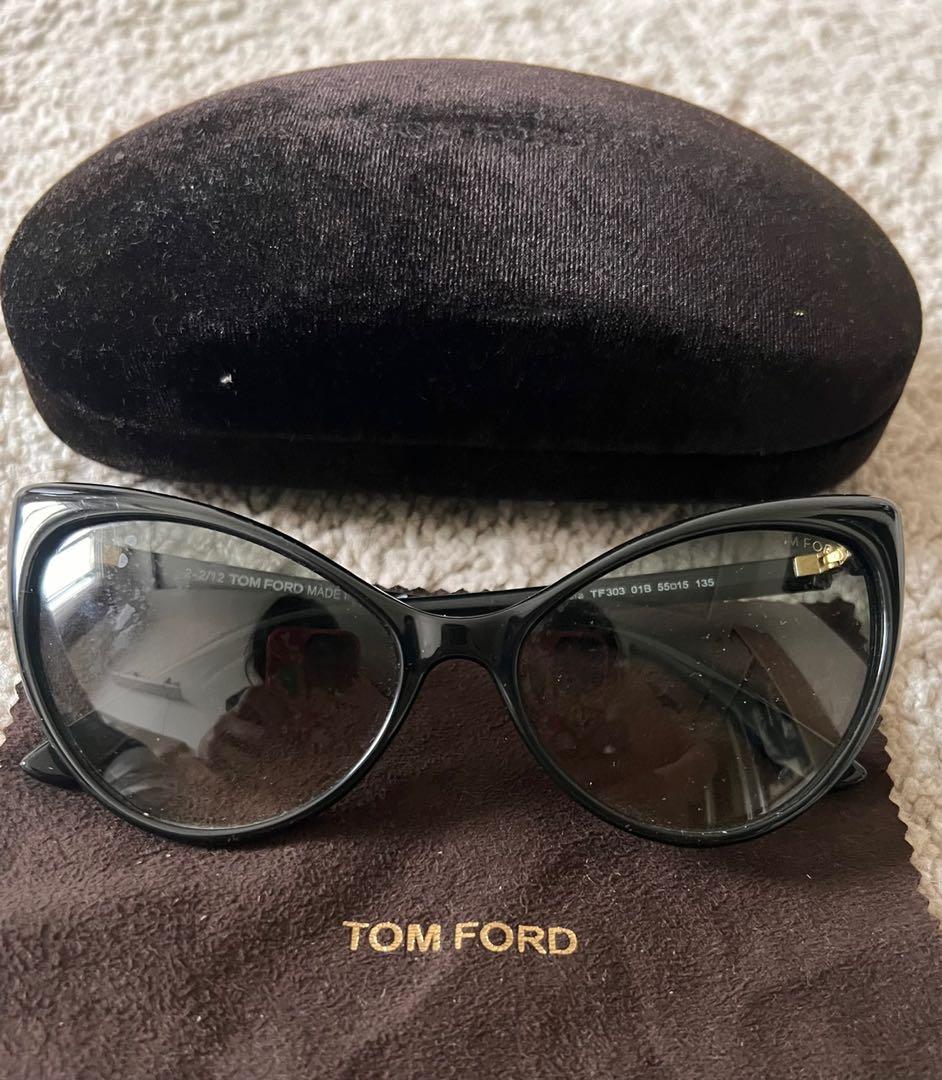 Preloved #TOM FORD - Classic Cat Eye SunGlasses (AUTHENTIC), Barang Mewah,  Aksesoris di Carousell
