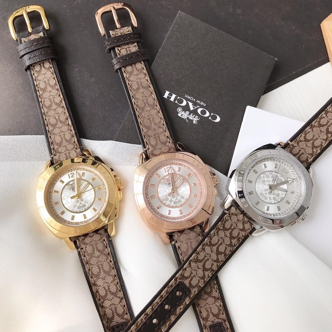 Coach online monogram watch