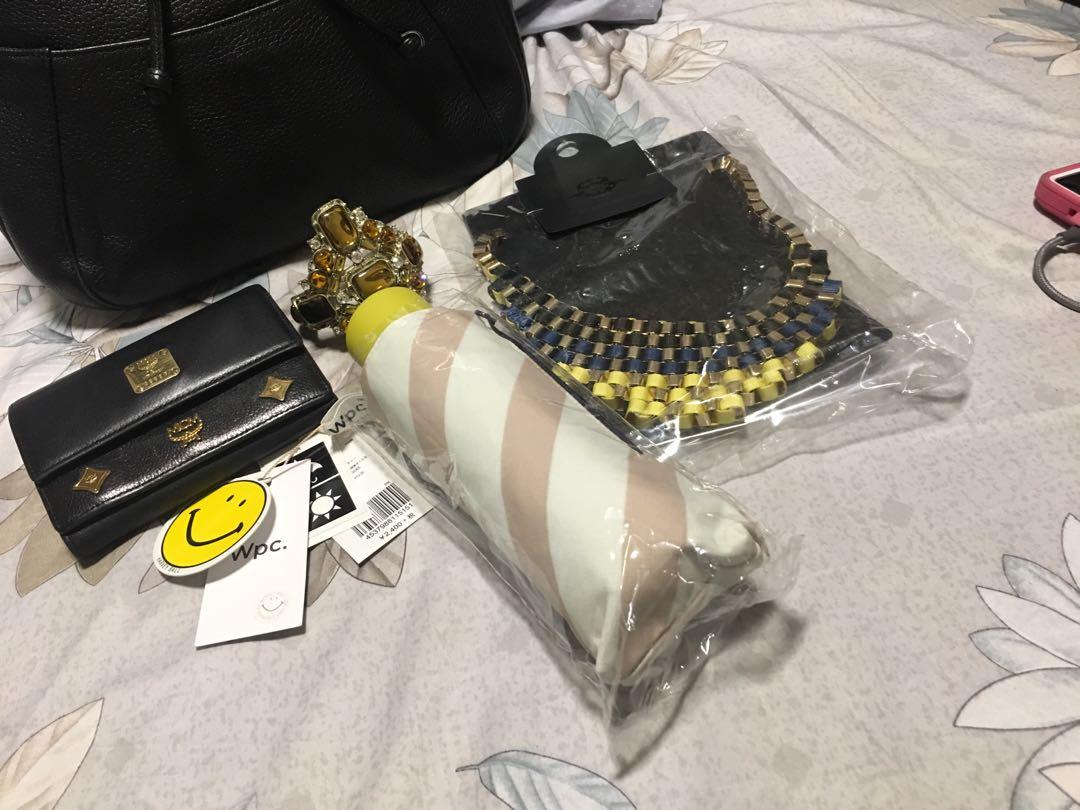Promo sale!!! Original MCM backpack with wallet (Category: Luxury Bags & Wallets) located in Naga. Submitted by luckyjewels (Listing ID 1165845955, Image 2). Description: 8500 fixed price With free umbrella ,necklace and bangle Umbrelle wpc worth 2400yen /1200 pesos Bangle worth 900 Bangle worth 29,000 won .