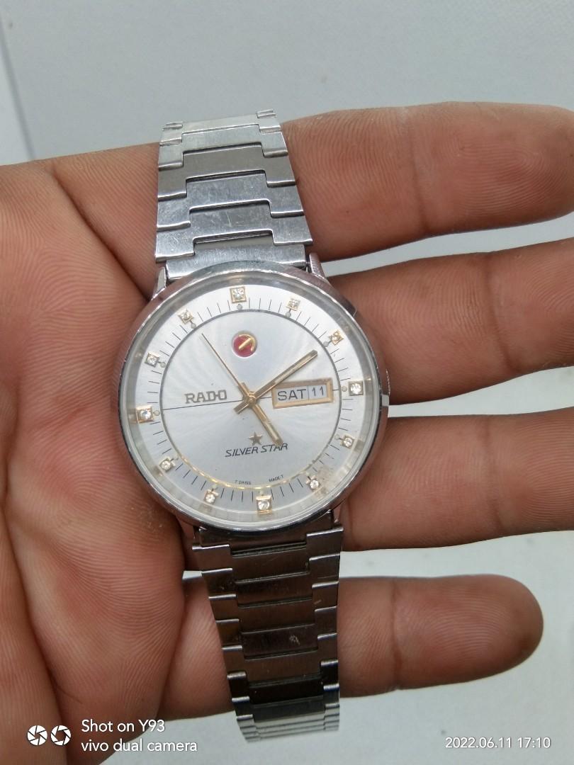Rado silver star sales