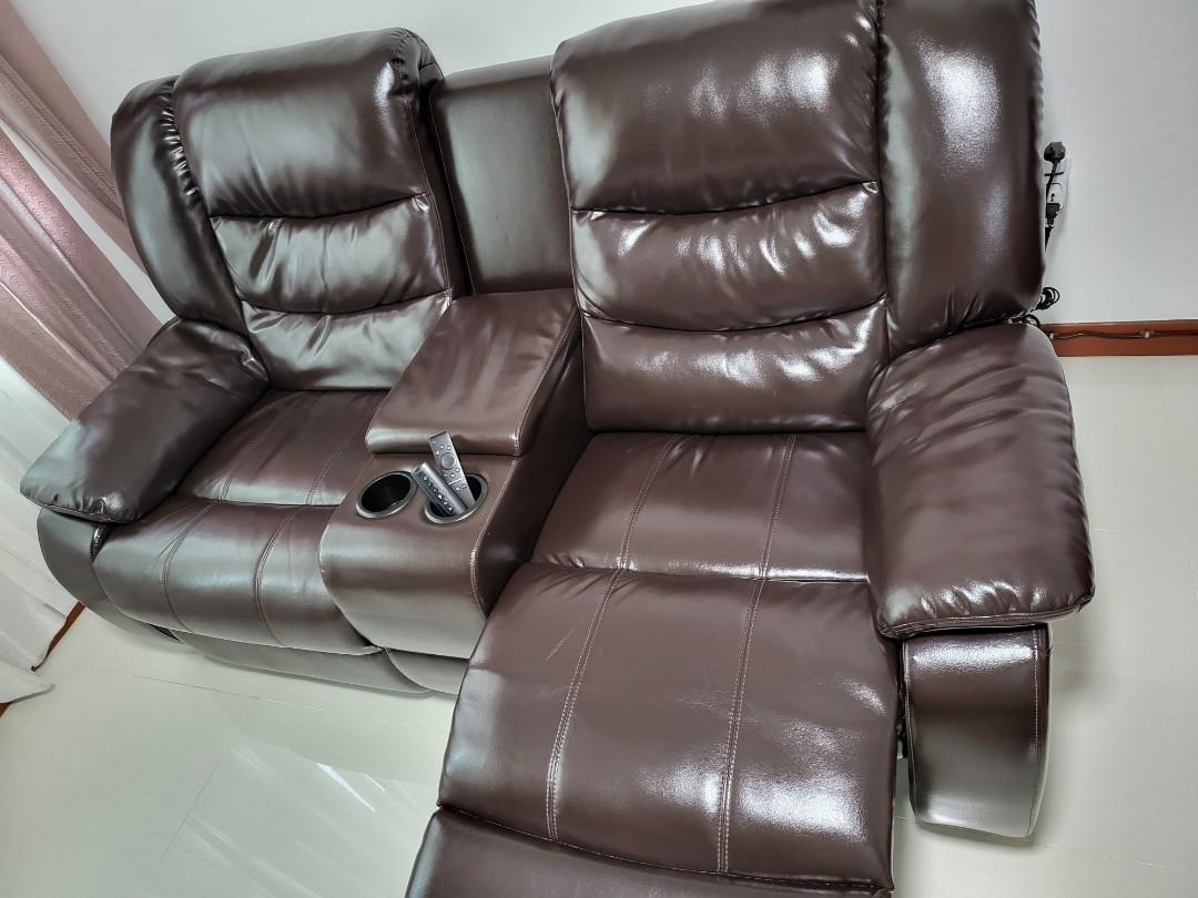 Recliner Sofas Set 1 year old Furniture Home Living Furniture