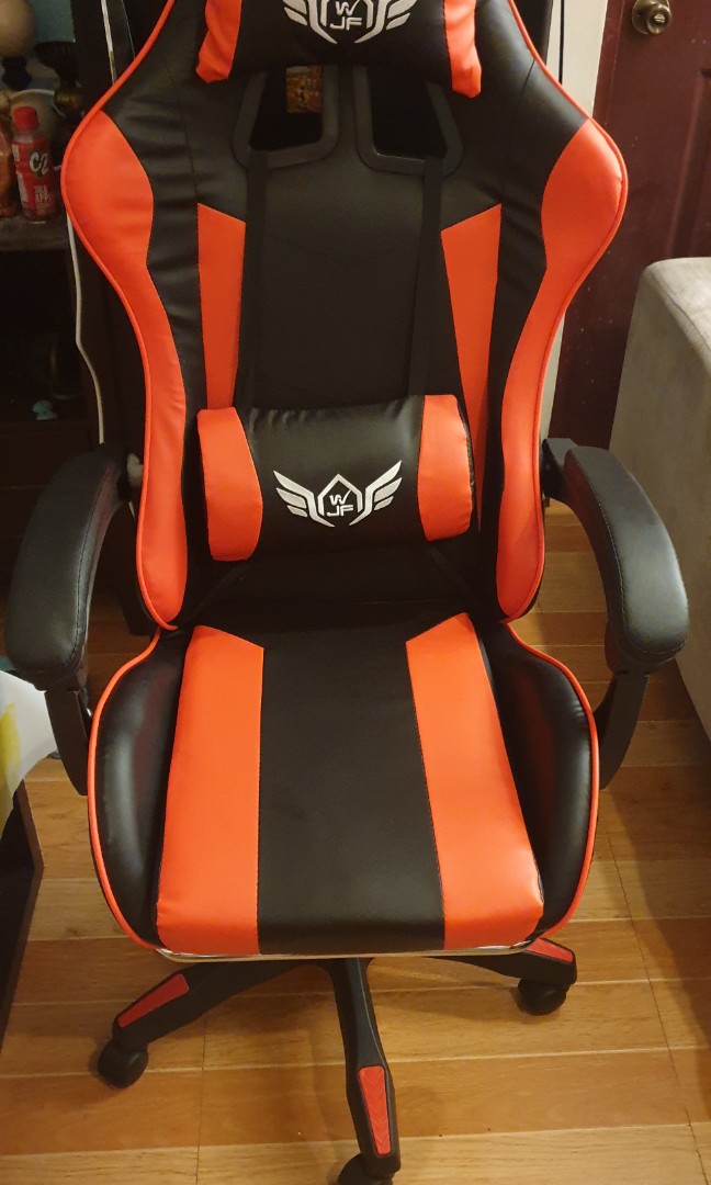 Red Gaming Chair, Furniture & Home Living, Furniture, Chairs on Carousell